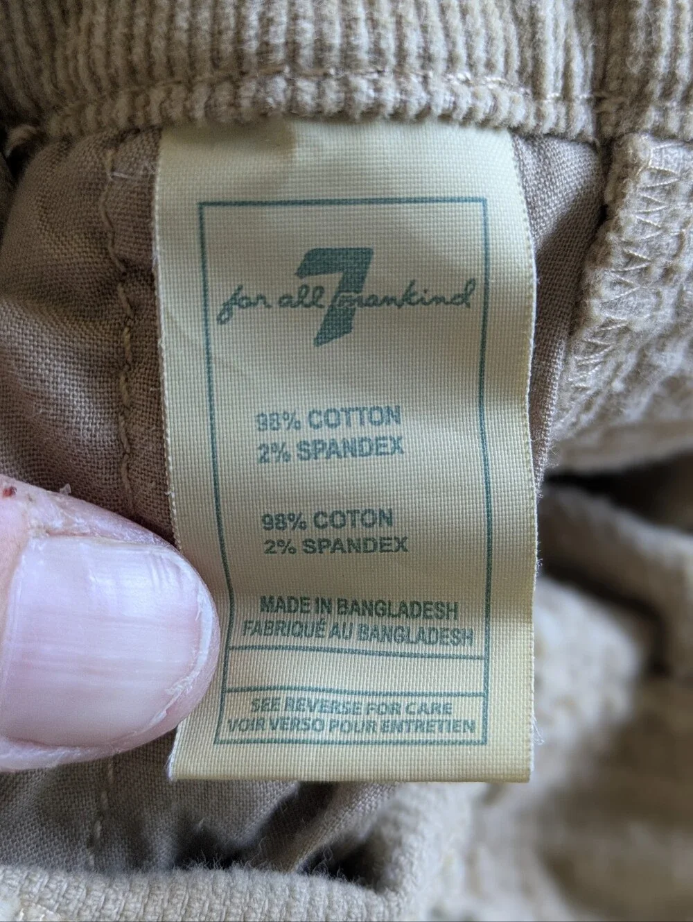7 For All mankind Toddler Corderoy Overalls